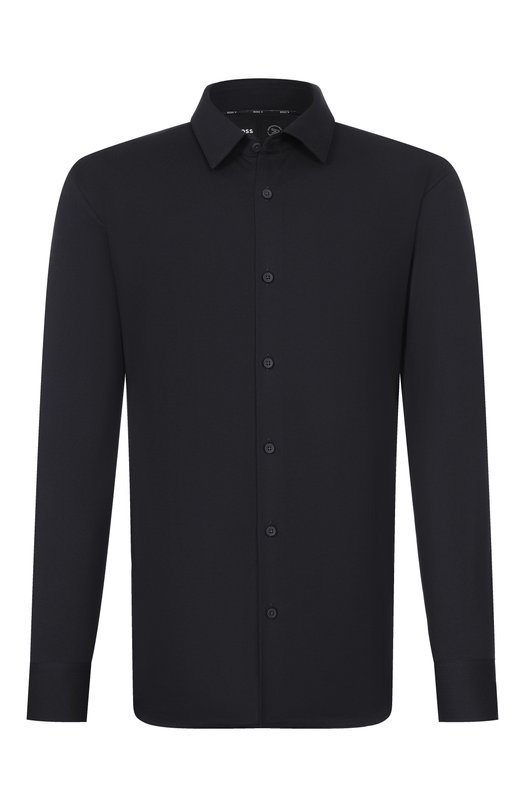 Хлопковая сорочка BOSS 50474283 Чёрный 50474283