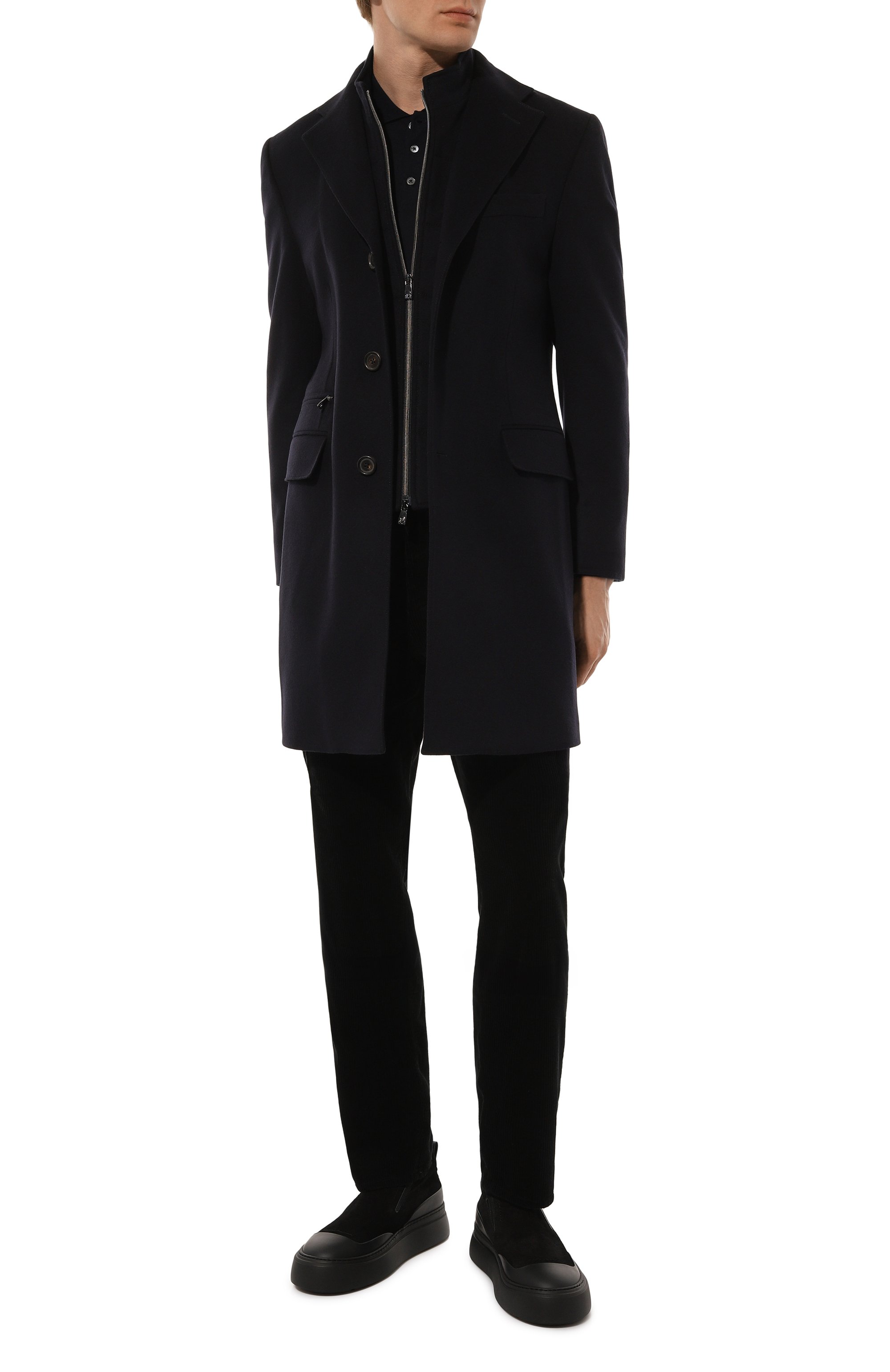 Шерстяное поло CORNELIANI, арт. 94M529-9425126, фото 2