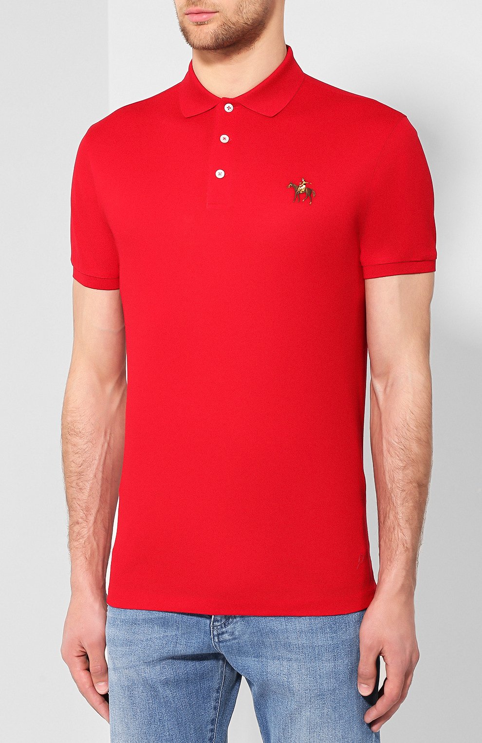 Хлопковое поло RALPH LAUREN, арт. 790508036, фото 3