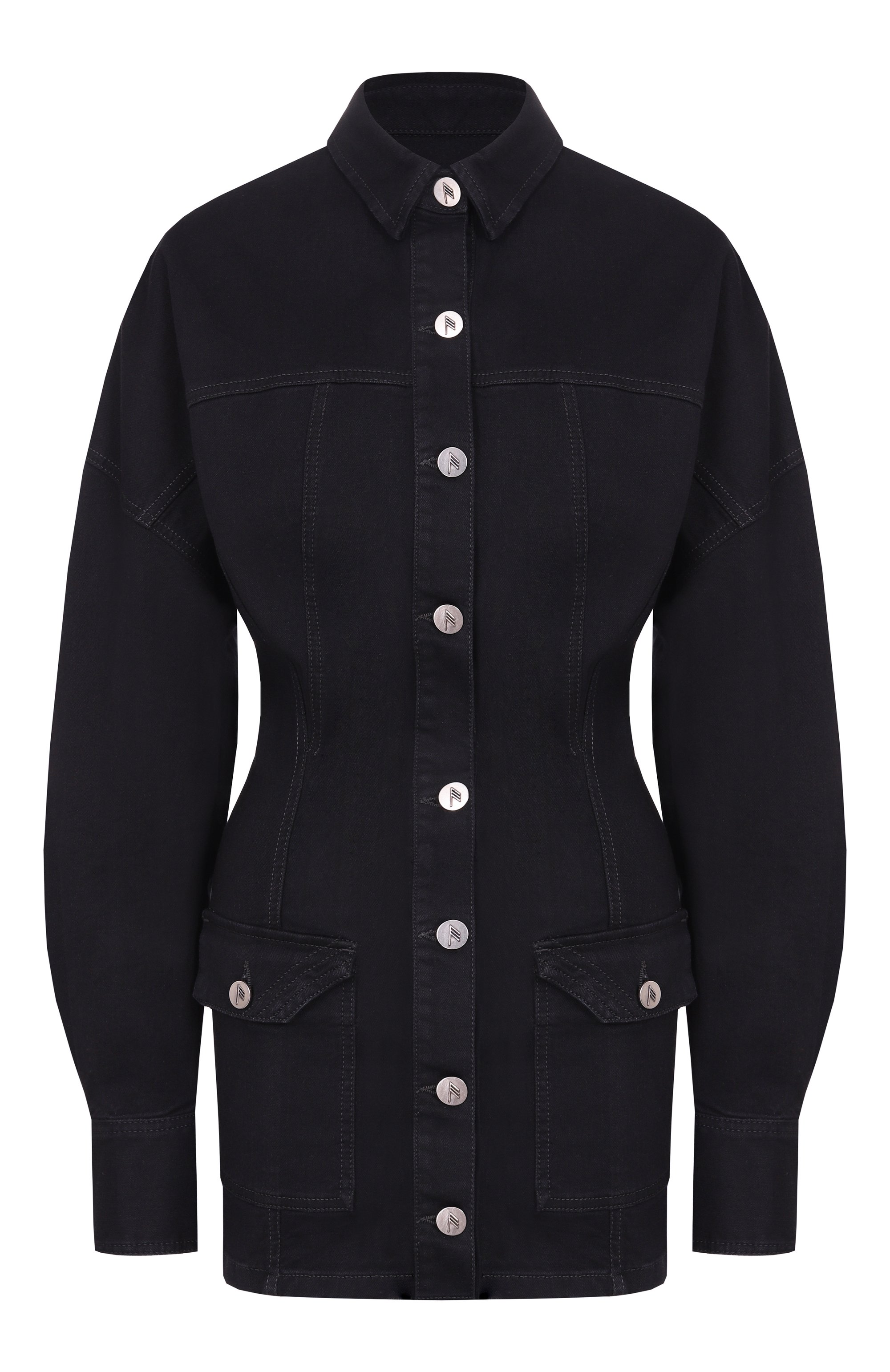 Джинсовое платье THE ATTICO, арт. 260WCA00482/DDS002AA, фото 1