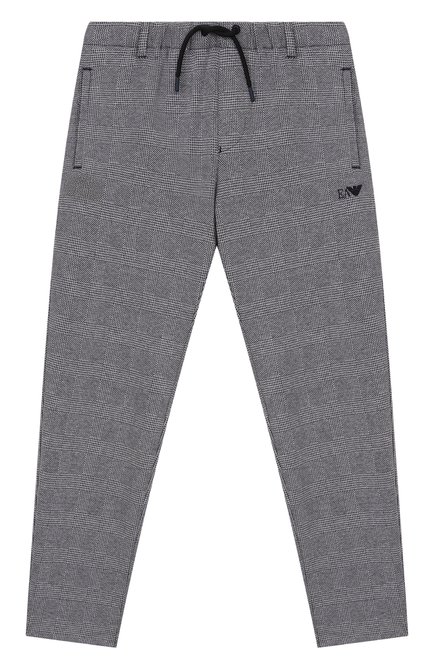 Брюки из вискозы и хлопка EMPORIO ARMANI, арт. EB000599/AF16695
