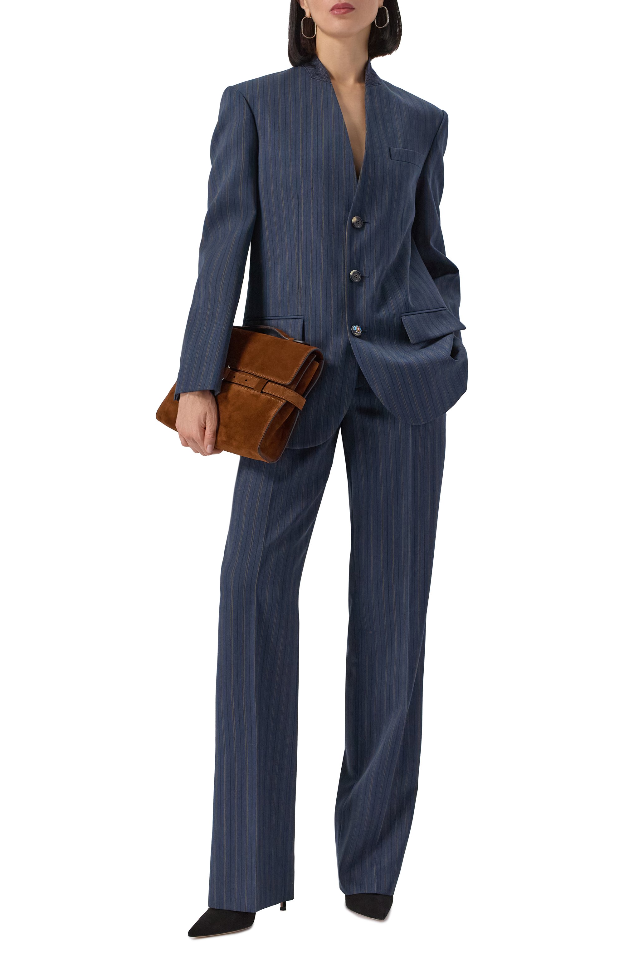 Шерстяные брюки MOSCHINO, арт. A0306/5536, фото 2