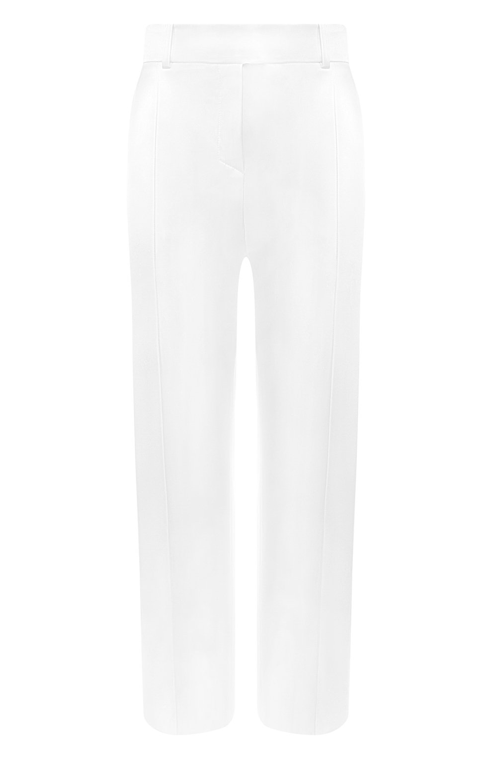Укороченные брюки ALEXANDRE VAUTHIER белого цвета по цене 110500 руб., арт. 191PA853 0191-1015, фото 1 Укороченные брюки ALEXANDRE VAUTHIER, арт. 191PA853 0191-1015, фото 1