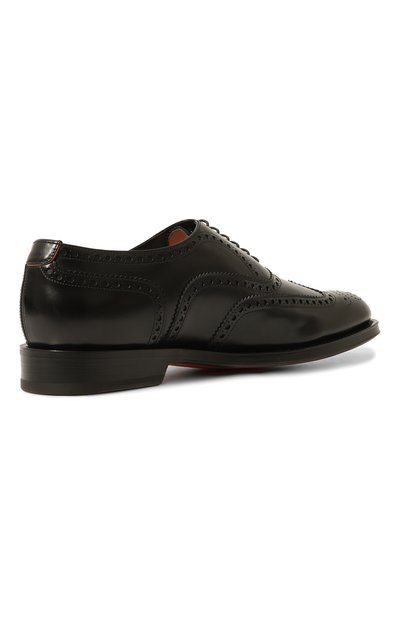 Кожаные оксфорды colin SANTONI, арт. MCCG17836PD5H0BRN01, фото 5
