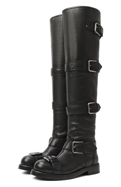 Женские кож�аные ботфорты bernini DOLCE & GABBANA, арт. CU1239/AW352