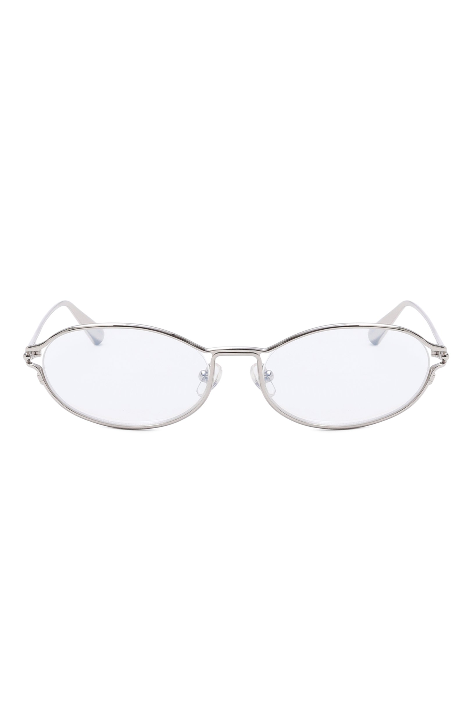 Оправа JACQUEMUS серебряного цвета по цене 39950 руб., арт. JAC172 C20PT, фото 2 Оправа JACQUEMUS, арт. JAC172 C20PT, фото 2