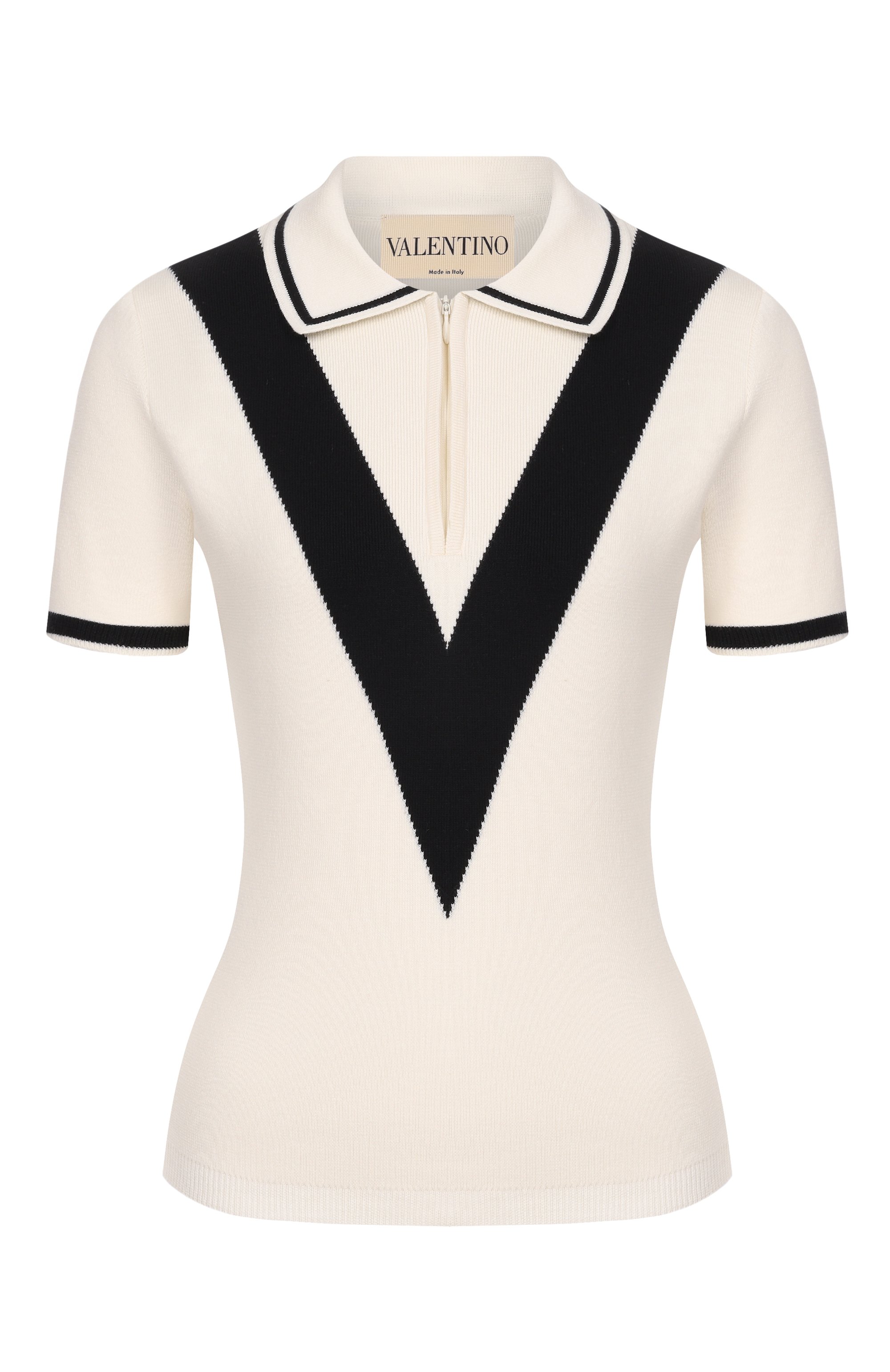 Хлопковое поло VALENTINO, арт. 8B3KP00I/A18, фото 1