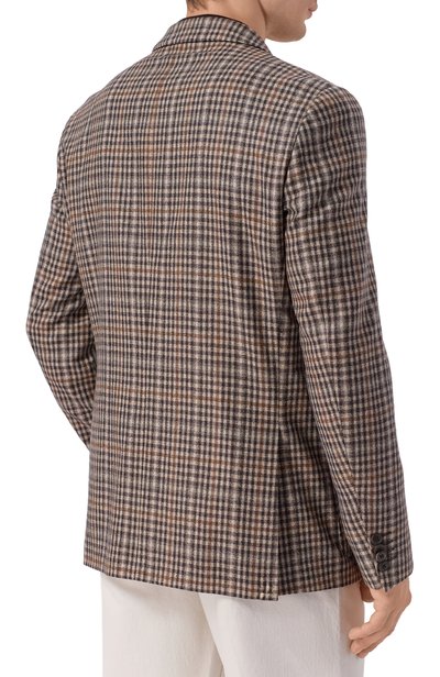 Шерстяной пиджак CORNELIANI бежевого цвета по цене 129500 руб., арт. 286002/2A16271, фото 4 Шерстяной пиджак CORNELIANI, арт. 286002/2A16271, фото 4