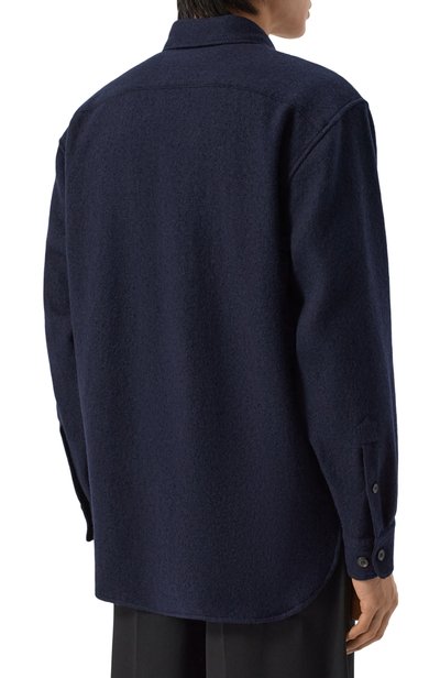 Шерстяная куртка-рубашка DRIES VAN NOTEN, арт. 020709/4237, фото 4