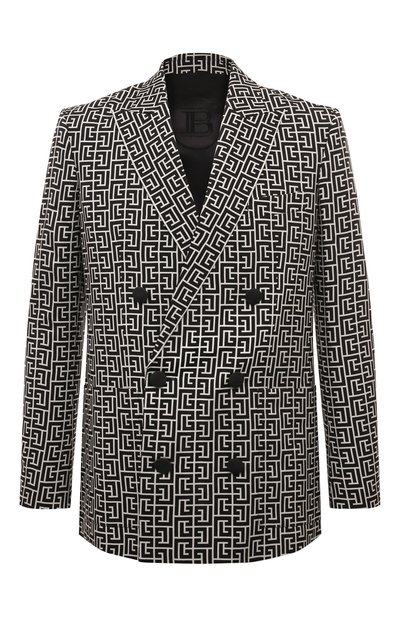Мужской двубортный пиджак BALMAIN, арт. AH0SG030VD23