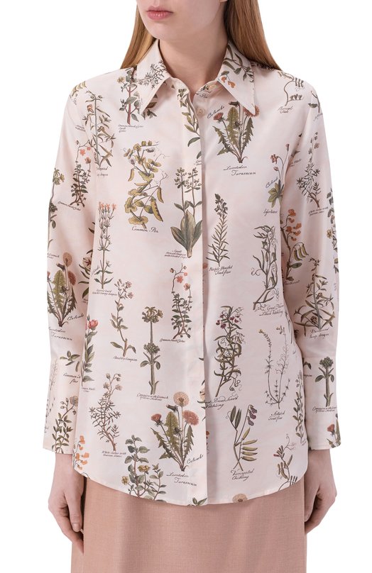 Шелковая рубашка Colombo CM00408/F/T0666-11-2G Кремовый  CM00408/F/T0666-11-2G Фото 3