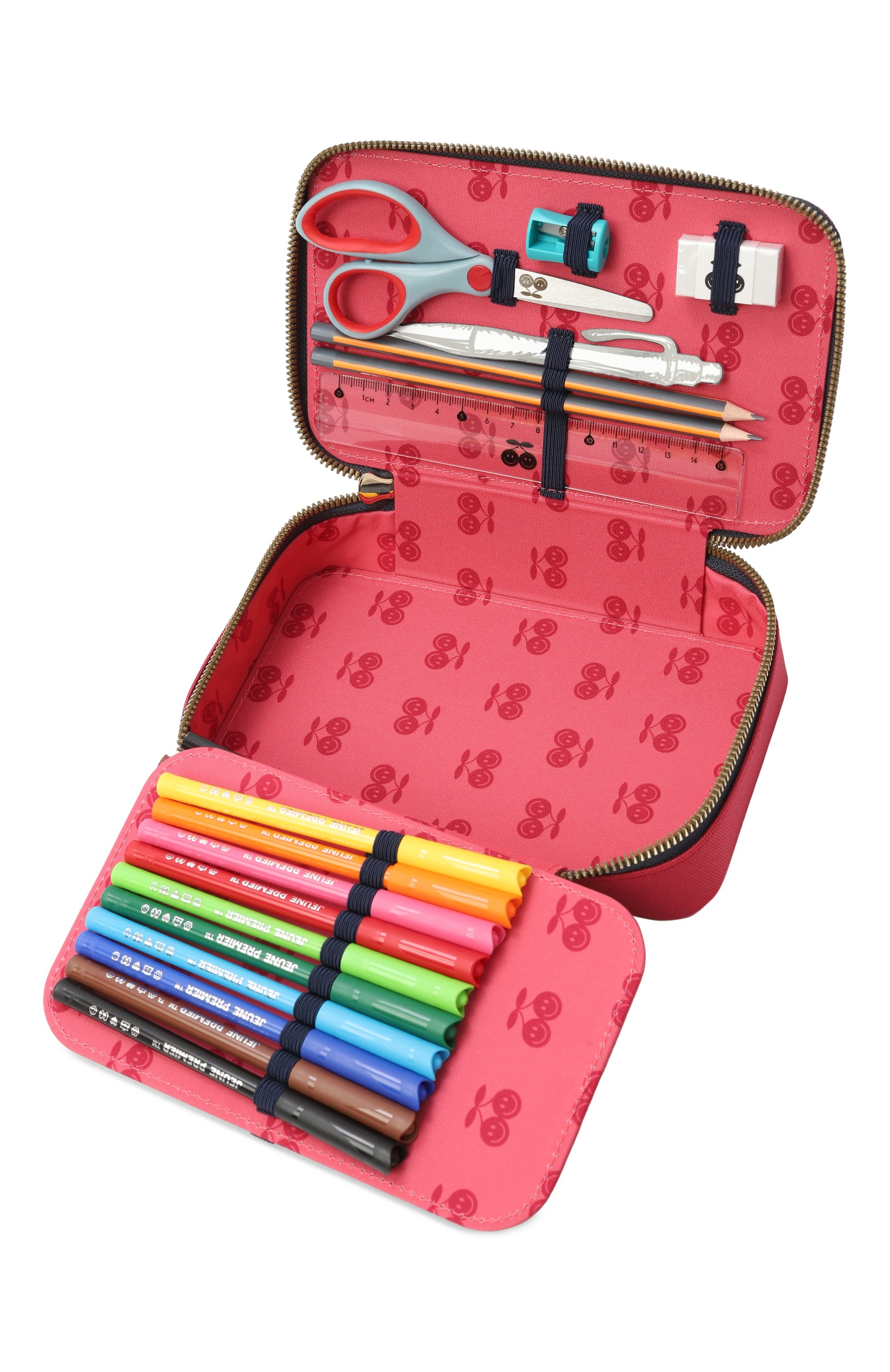 Пенал JEUNE PREMIER красного цвета по цене 10400 руб., арт. PF025242, фото 4 Пенал JEUNE PREMIER, арт. PF025242, фото 4