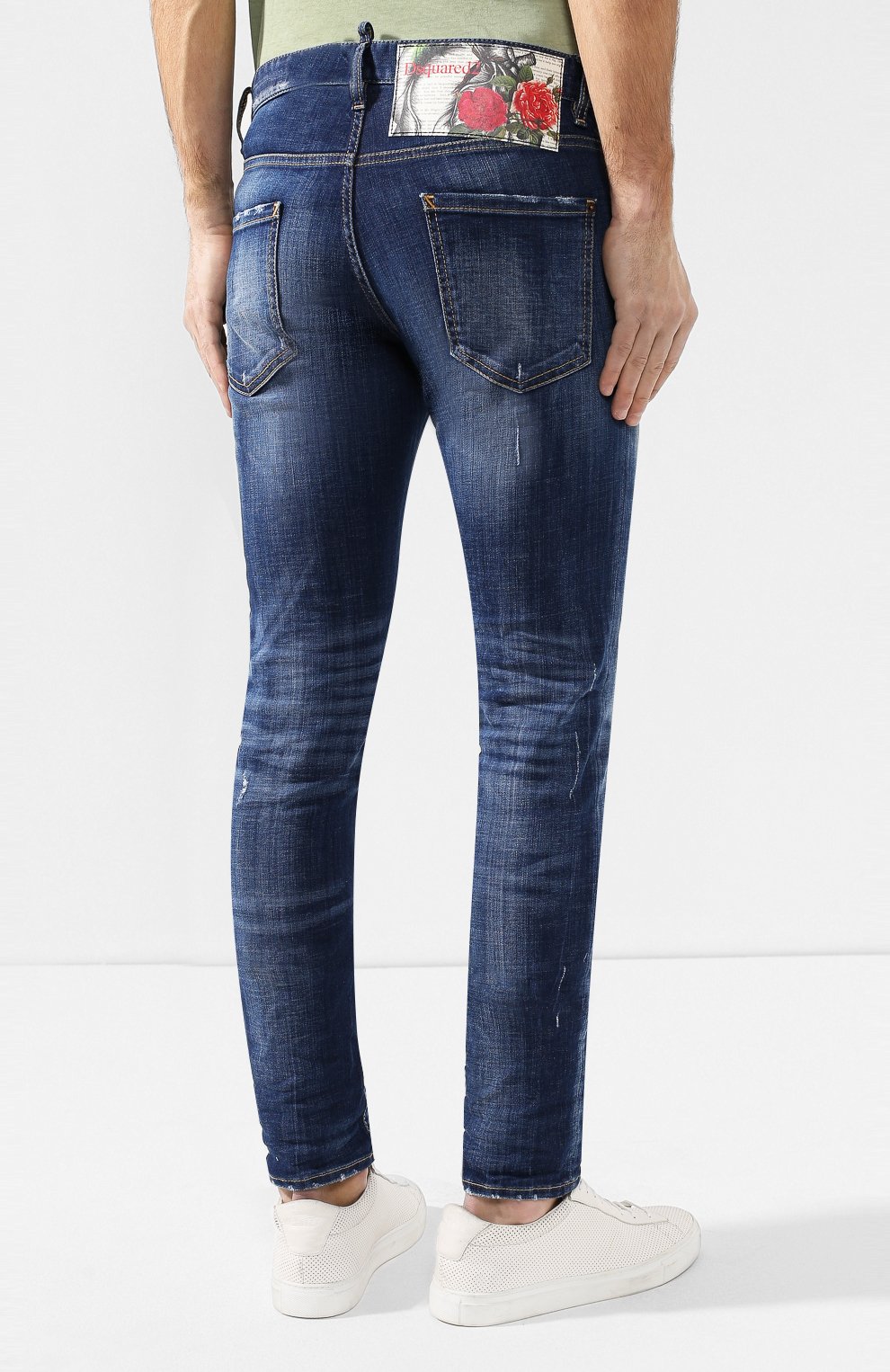 Джинсы прямого кроя DSQUARED2, арт. S71LB0605/S30342, фото 4