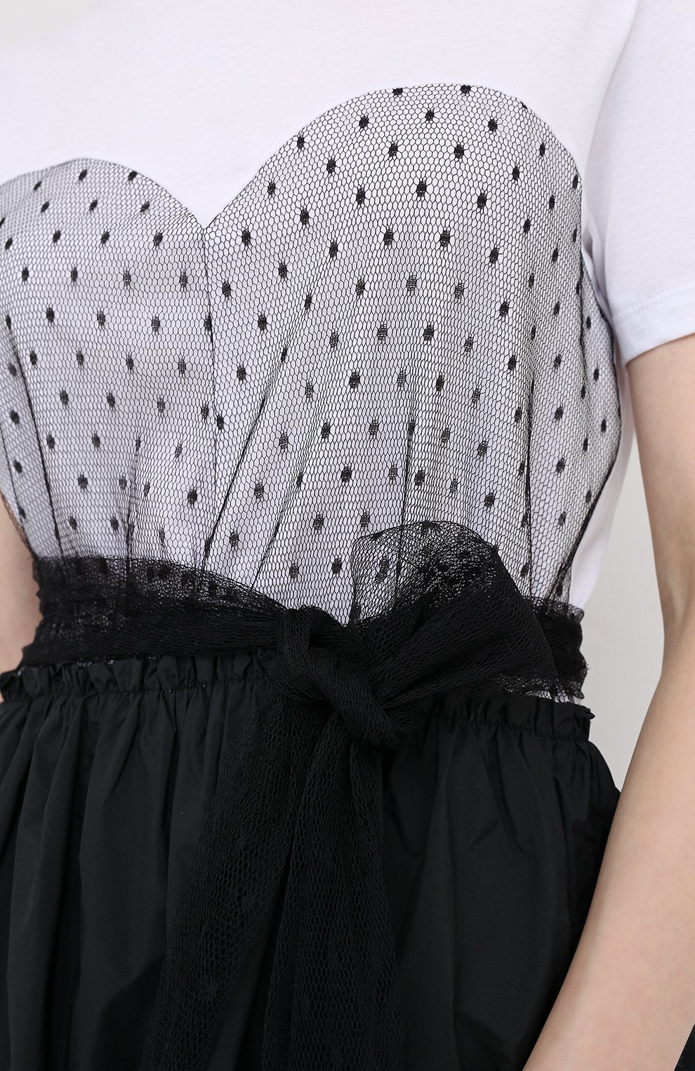 Хлопковое платье REDVALENTINO, арт. UR3MJ05C/5CG, фото 5