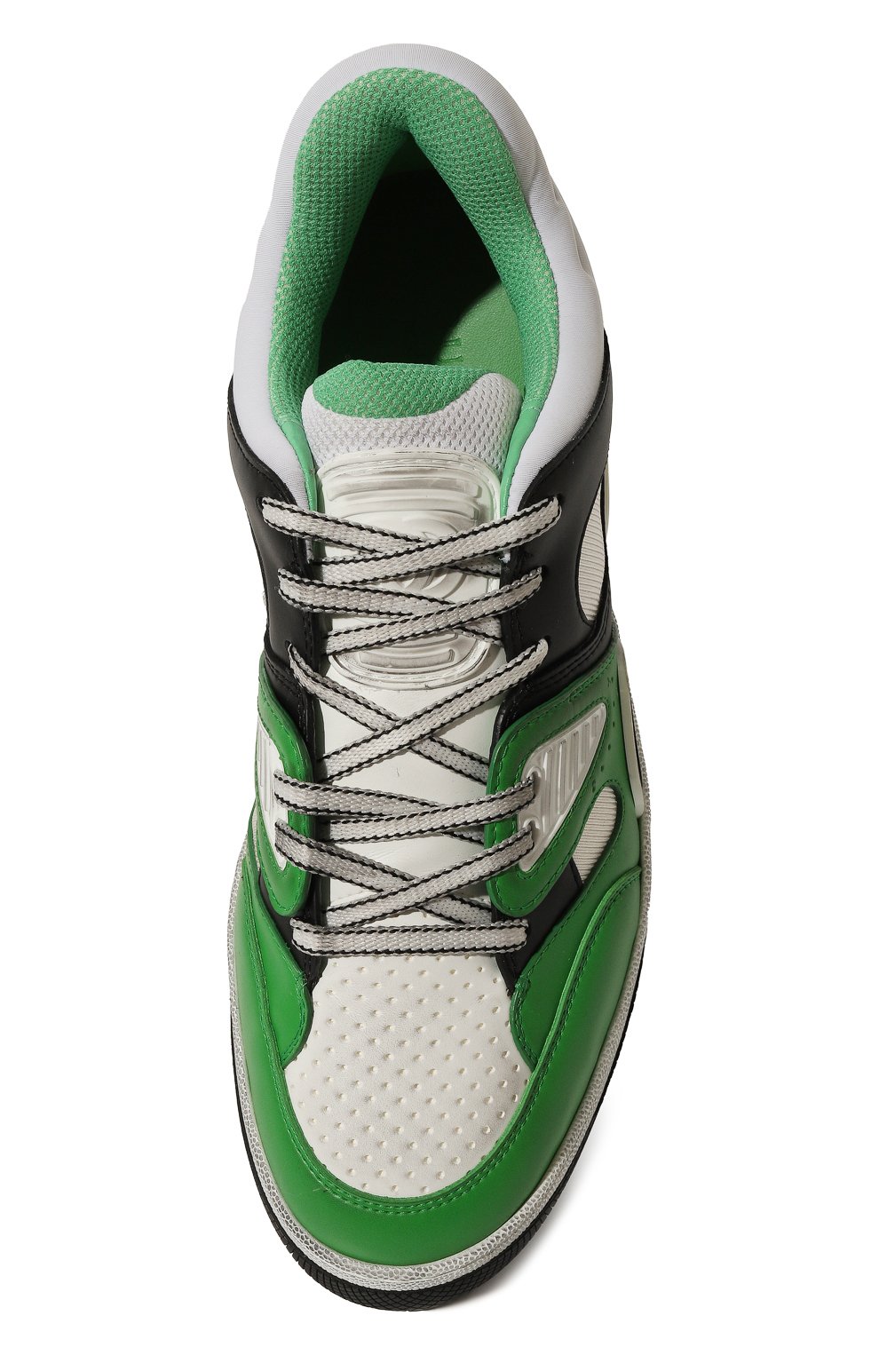 Комбинированные кеды basket GUCCI, арт. 697882/2SH90, фото 6