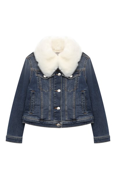 Джинсовая куртка ERMANNO SCERVINO, арт. 47I CP08 JNS/4-8, фото 1