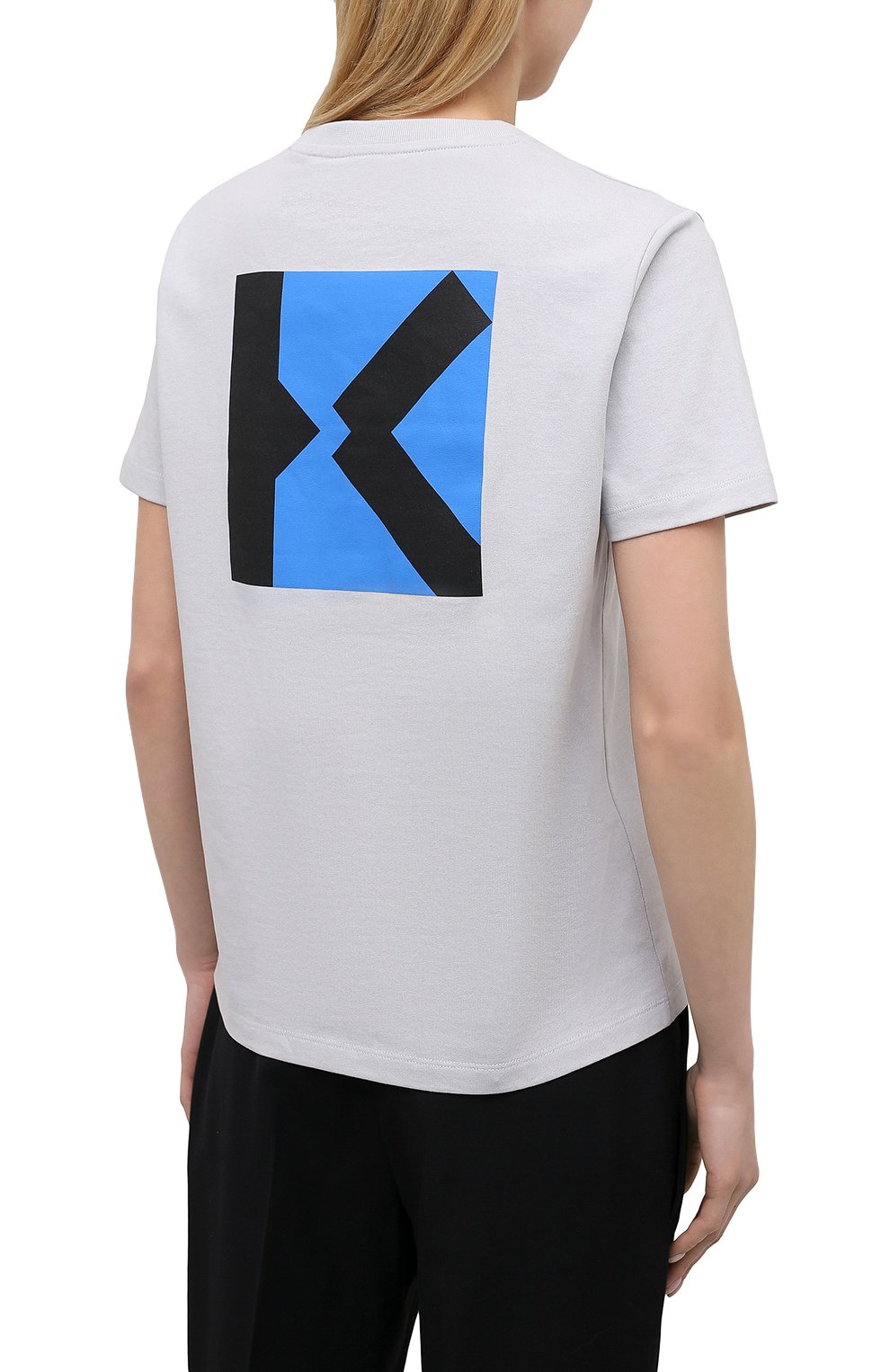 Хлопковая футболка kenzo sport KENZO, арт. FB52TS9144SK, фото 4