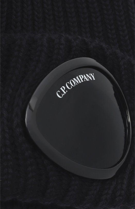 Шерстяная шапка C.P. Company RFCMAC742A005509A Чёрный  RFCMAC742A005509A Фото 3