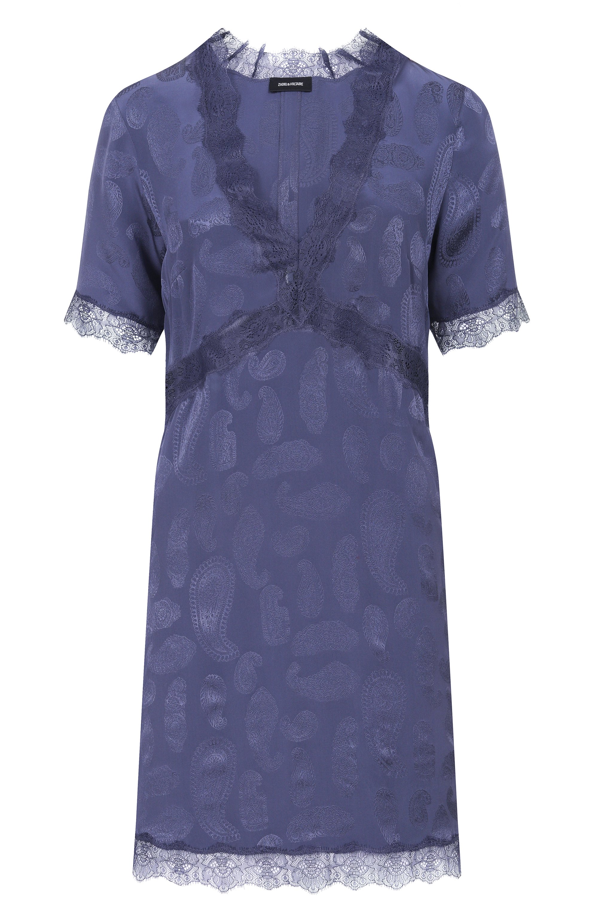 Шелковое платье ZADIG AND VOLTAIRE, арт. WWDR02616, фото 1