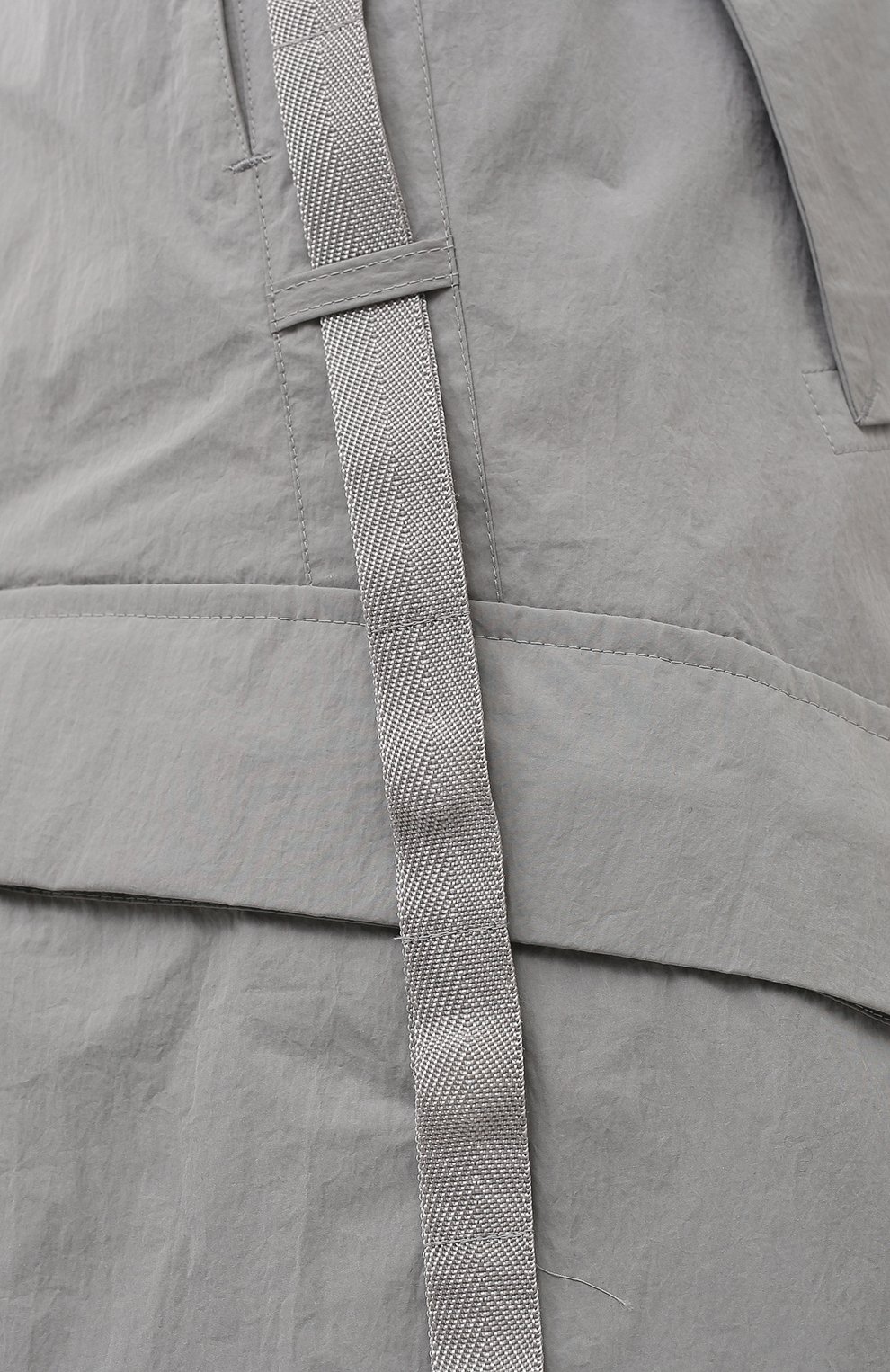 Брюки-карго KAZUYUKI KUMAGAI светло-серого цвета по цене 67700 руб., арт. AP11-210, фото 5 Брюки-карго KAZUYUKI KUMAGAI, арт. AP11-210, фото 5