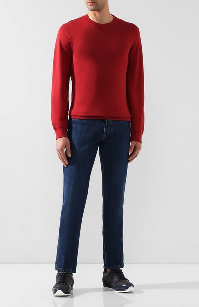 Свитшот из хлопка и шелка BRUNELLO CUCINELLI, арт. M0T333500, фото 2