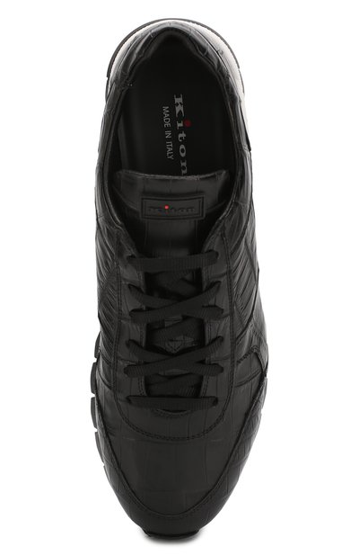 Кроссовки из кожи крокодила KITON, арт. USSVLAXN00102/CP0R, фото 5