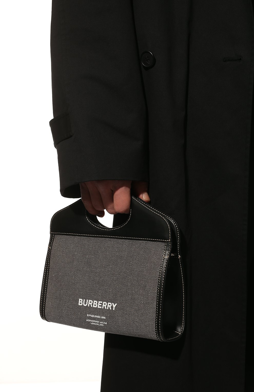 Комбинированная сумка BURBERRY, арт. 8050813, фото 6