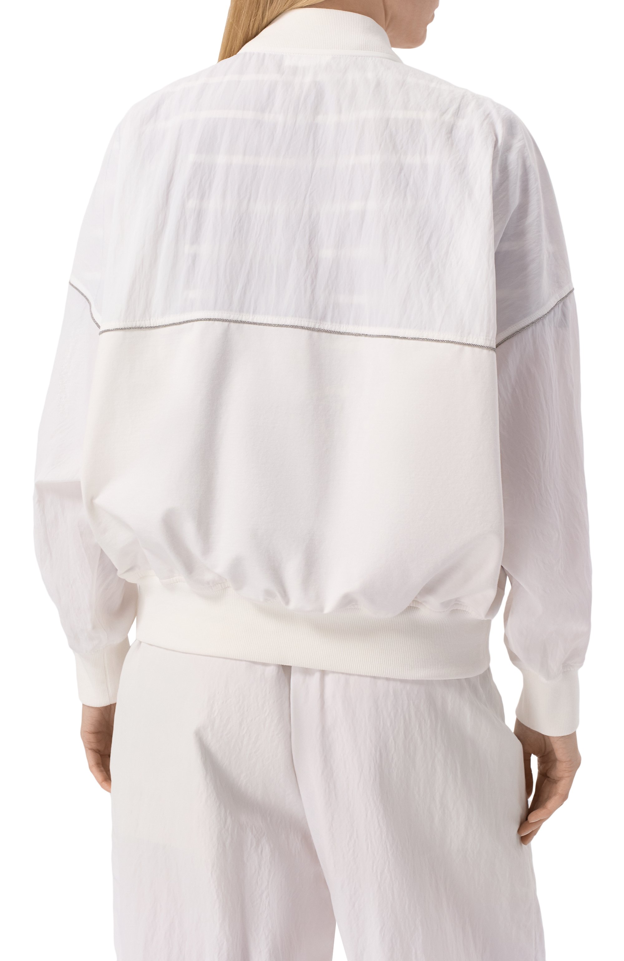 Хлопковый бомбер BRUNELLO CUCINELLI, арт. MH827VE706, фото 4