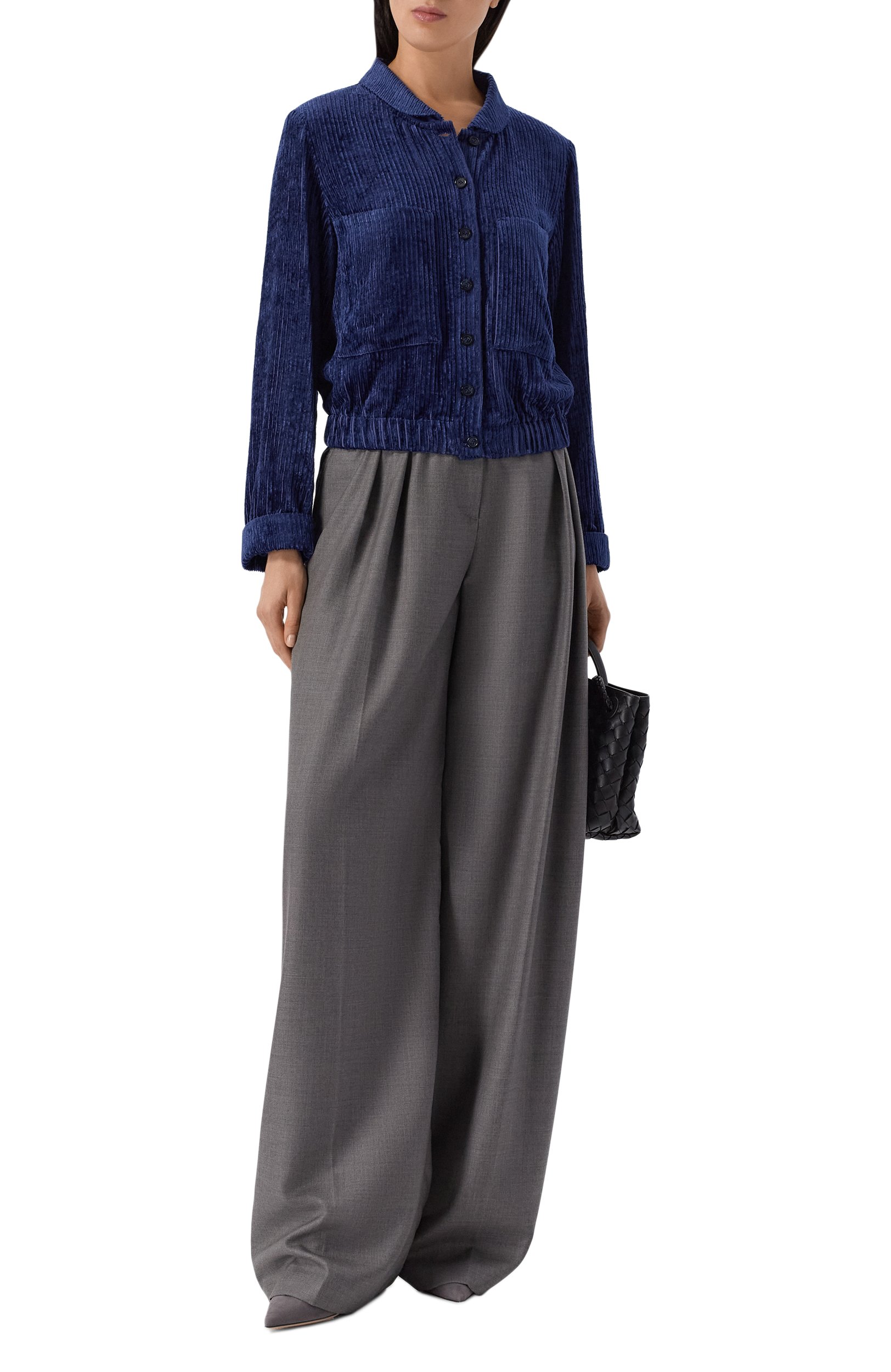Вельветовый бомбер EMPORIO ARMANI, арт. EW004840/TE21438, фото 2