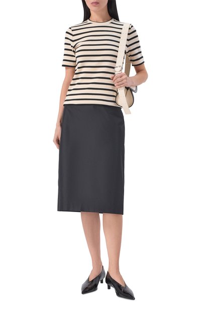Хлопковая футболка JIL SANDER, арт. J40GC0111/J46497, фото 2