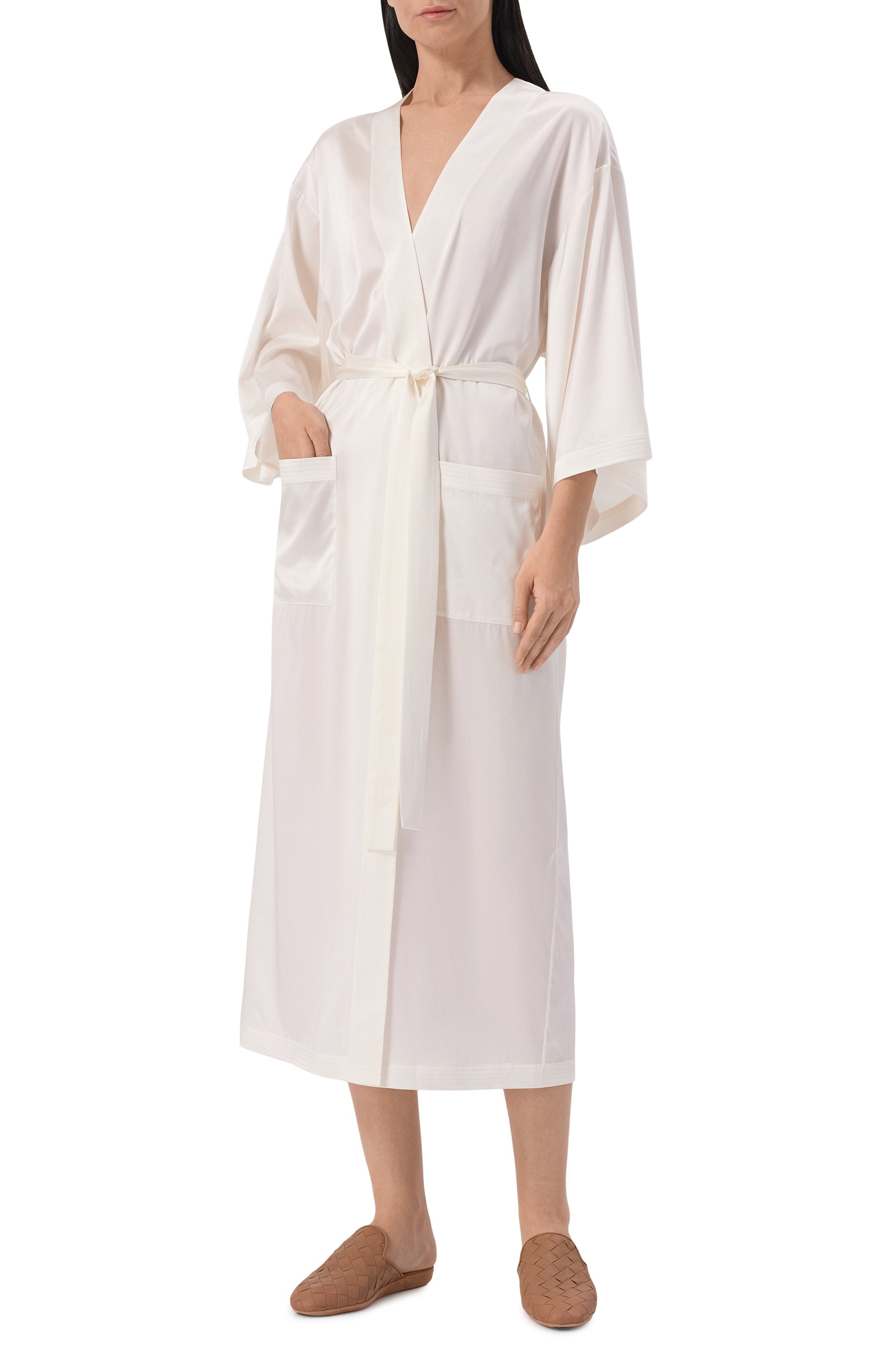 Шелковый халат EDOMO, арт. C011006FW2425, фото 2