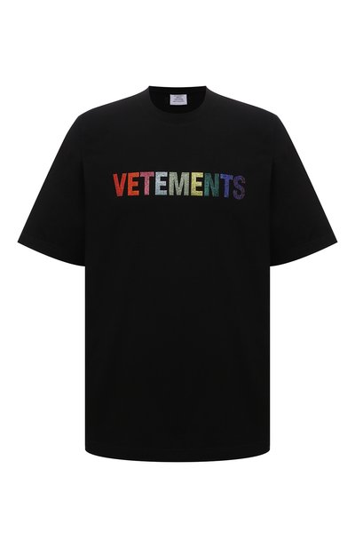 Женская хлопковая футболка VETEMENTS, арт. UE52TR510B 1611/W