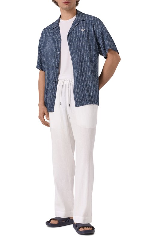 Шлепанцы Emporio Armani XVPS15/XD444 Синий  XVPS15/XD444 Фото 2