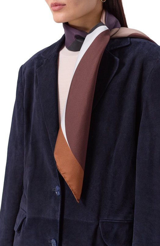 Шелковый платок Coccinelle E7 T0V 38 01 01 Коричневый  E7 T0V 38 01 01 Фото 2