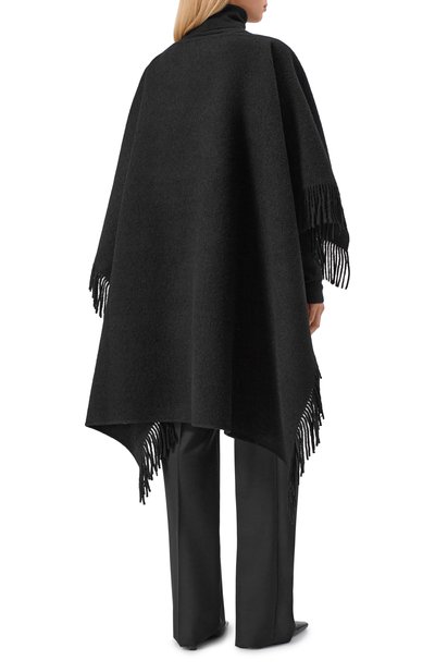 Шерстяное пончо TOTEME, арт. 254-WSC0132-FB0471, фото 4