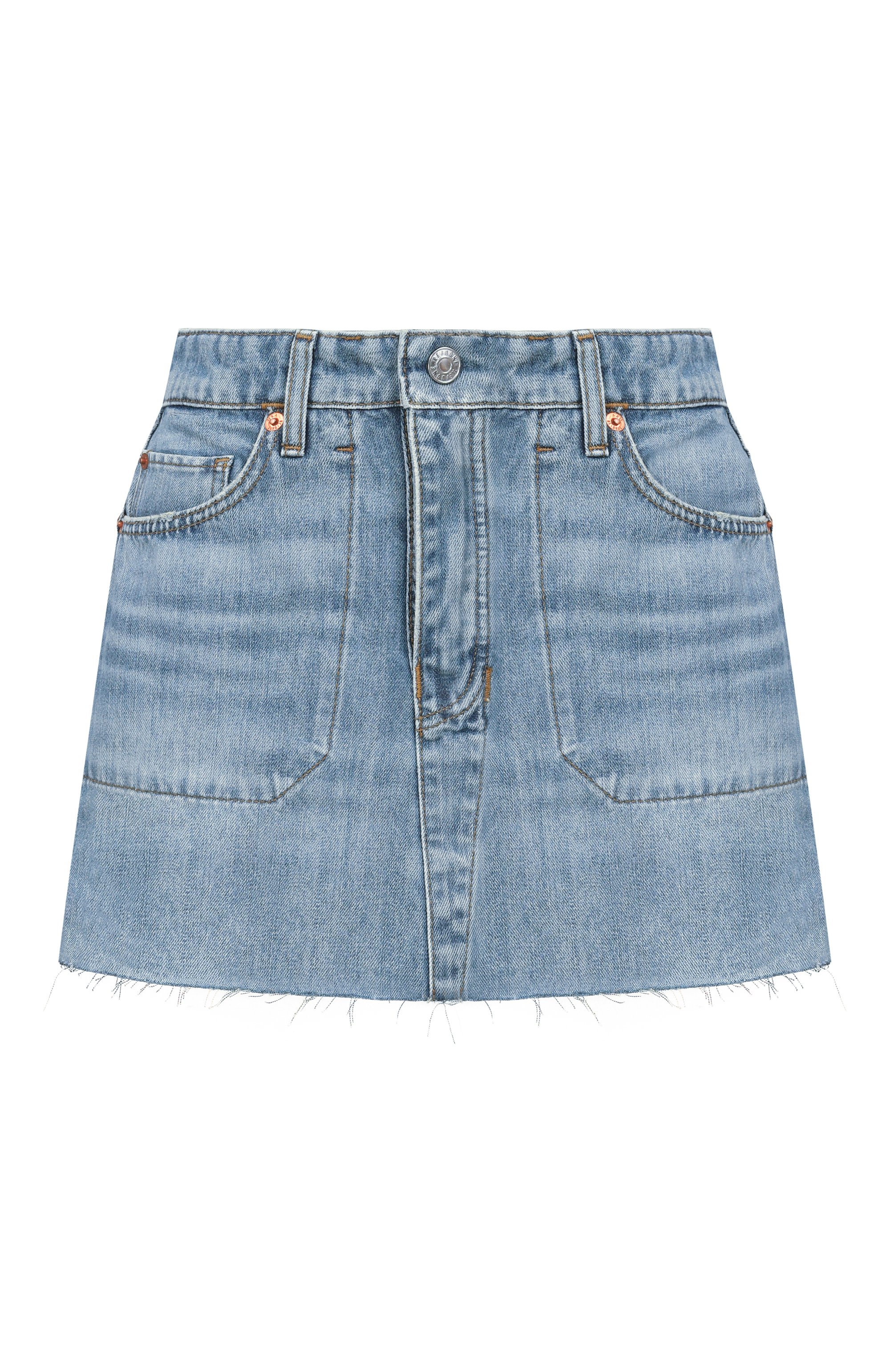 Джинсовая юбка RE/DONE, арт. 179-05WRWDSKT/THE REWIND SKIRT, фото 1