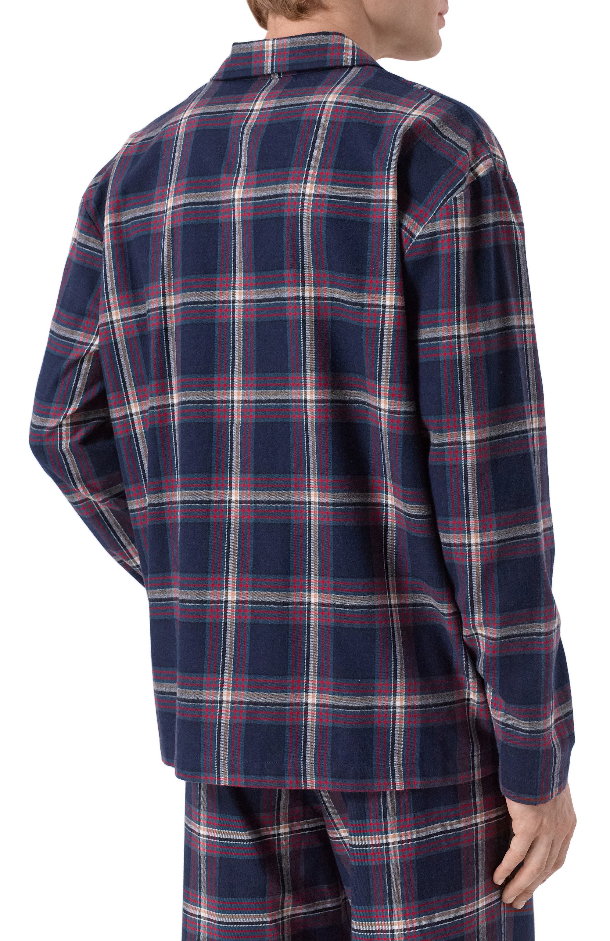 Пижама из хлопка и вискозы BOSS, арт. 50550756, фото 4