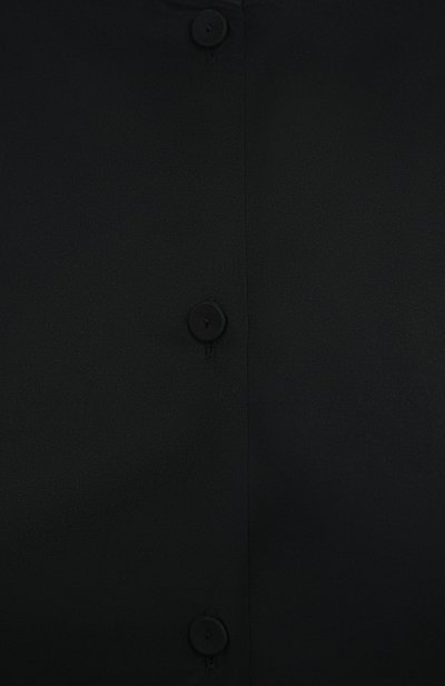 Блузка JIL SANDER черного цвета по цене 59950 руб., арт. JSWR605306-WR442200, фото 5 Блузка JIL SANDER, арт. JSWR605306-WR442200, фото 5