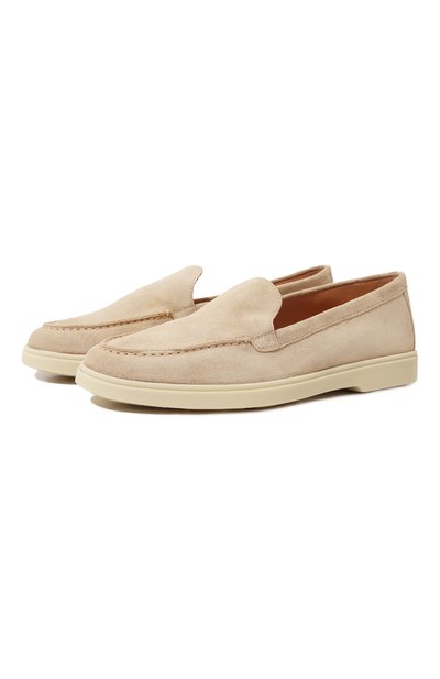 Женские замшевые лоферы SANTONI, арт. WUYG58856TISNPYL