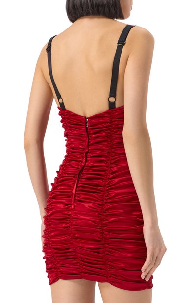 Атласное �платье DOLCE & GABBANA, арт. F6TPXT/FURAD, фото 4