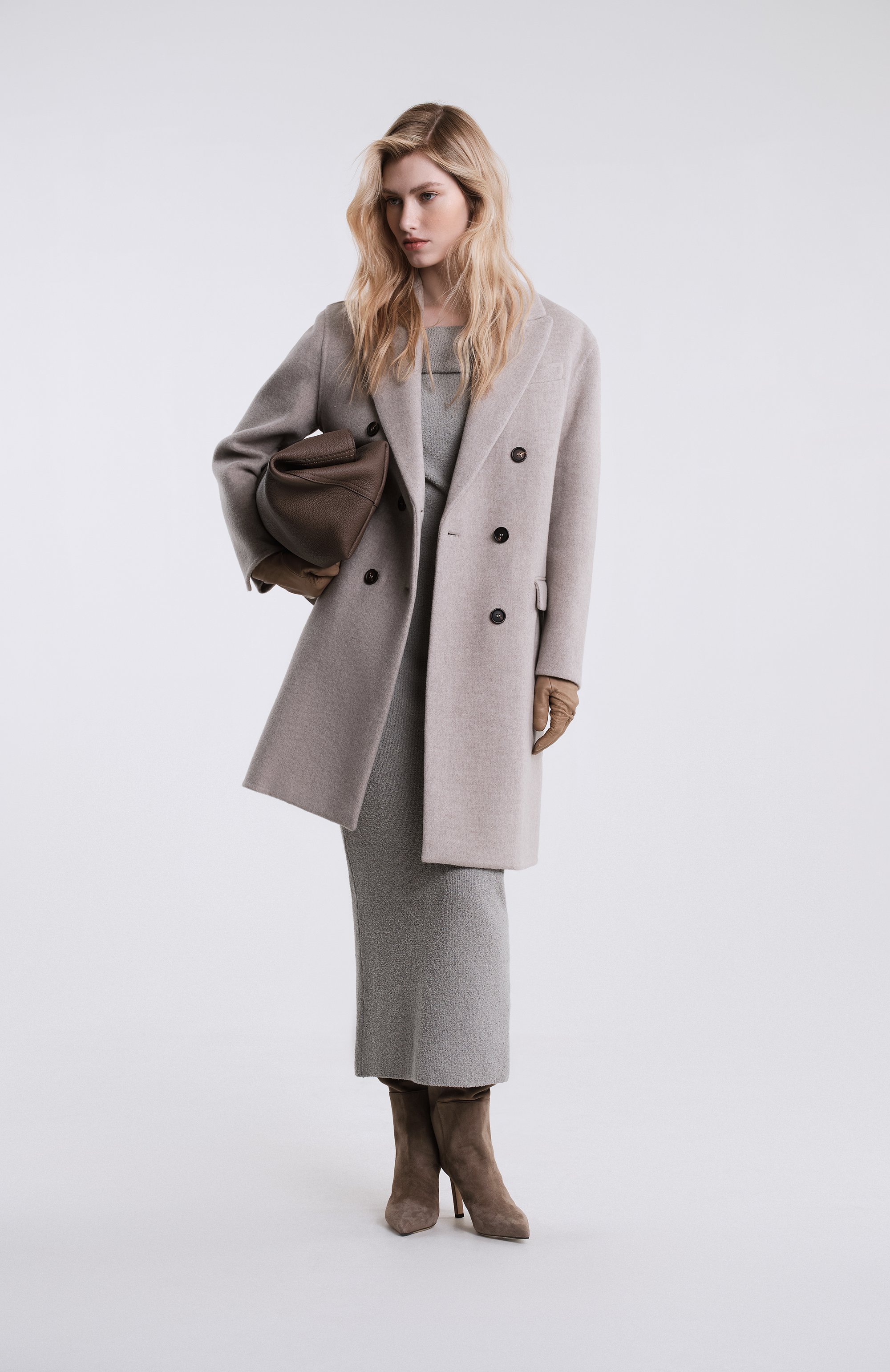 Пальто из шерсти и кашемира BRUNELLO CUCINELLI, арт. MD5329938, фото 7