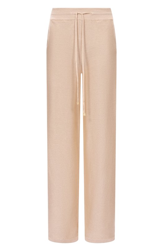 Брюки из шелка и хлопка MVST WS61-605MU Бежевый WS61-605MU