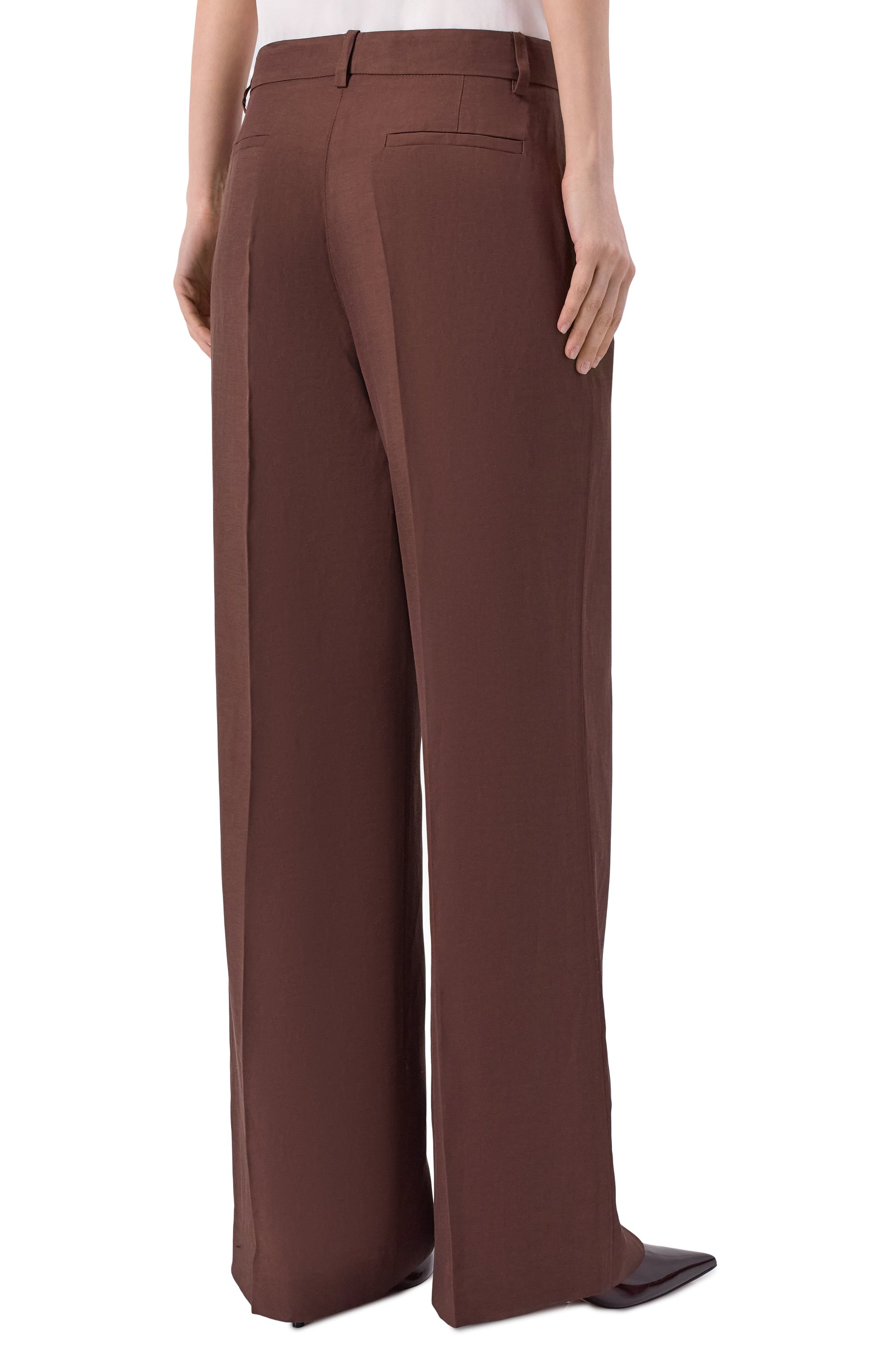 Брюки из вискозы и льна P.A.R.O.S.H., арт. D232214/RAISA26, фото 4