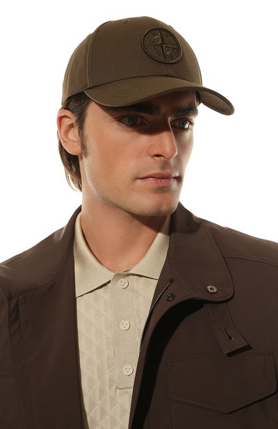 Хлопковая бейсболка STONE ISLAND, арт. 761599661, фото 2