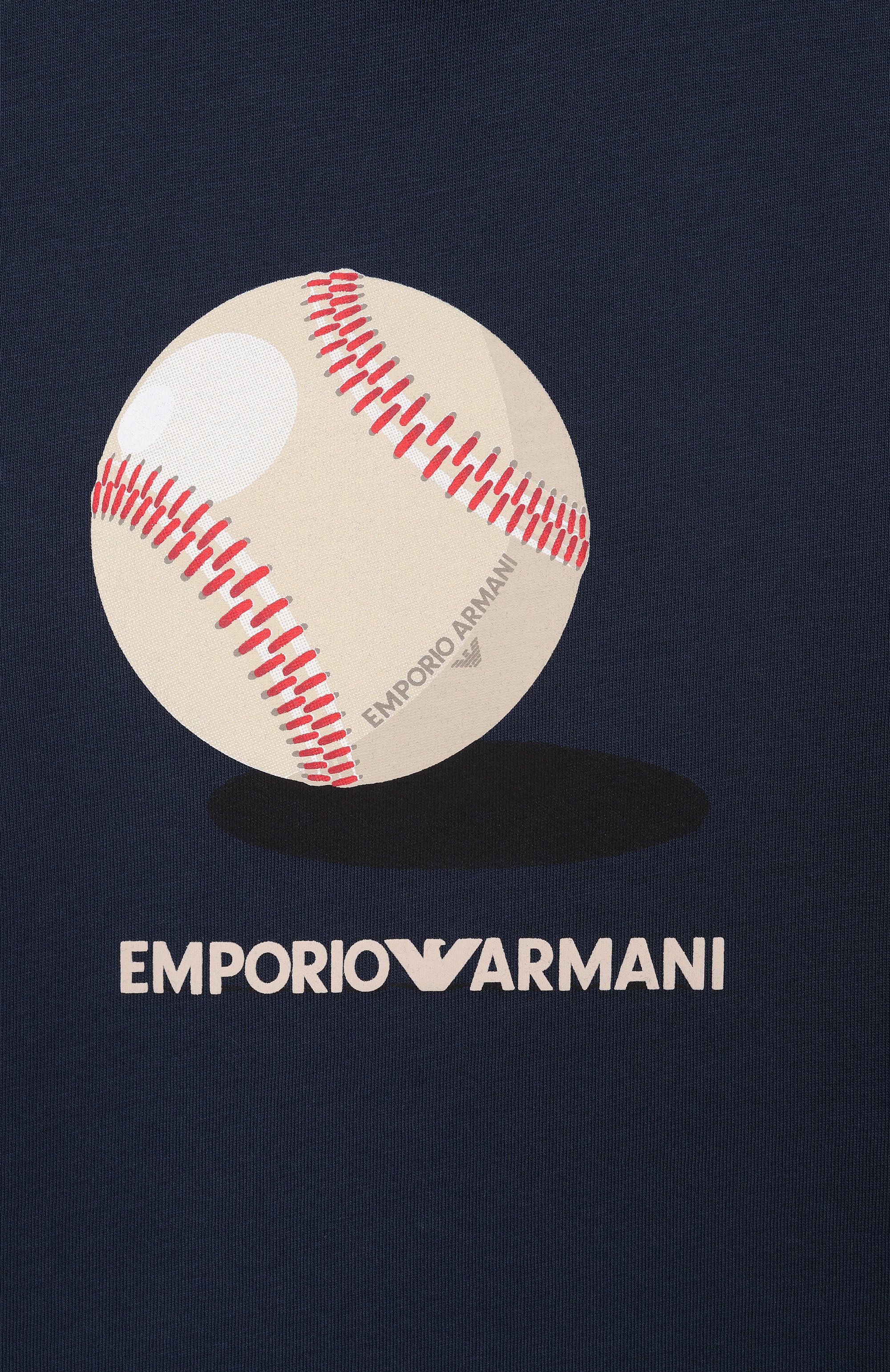 Хлопковая футболка EMPORIO ARMANI, арт. EB001344/AF14503, фото 3