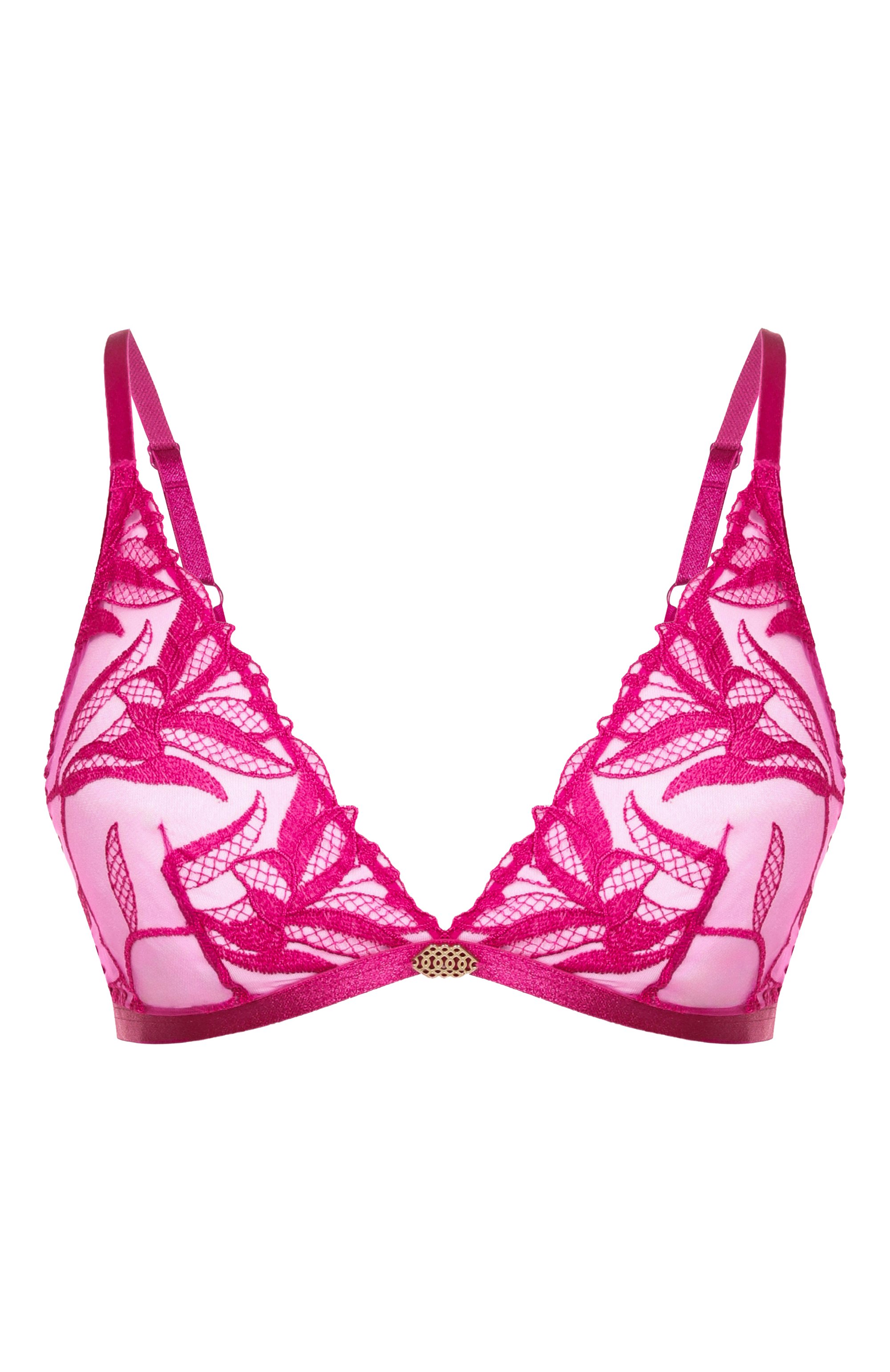 Бюстгальтер AUBADE розового цвета по цене 16390 руб., арт. 6B10B, фото 1 Бюстгальтер AUBADE, арт. 6B10B, фото 1