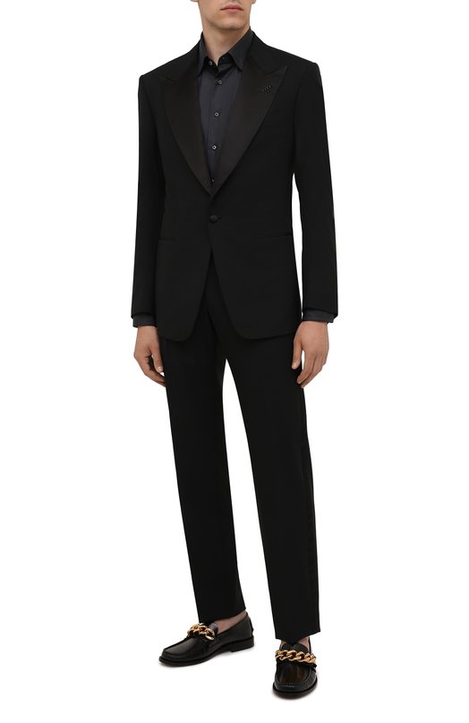 Хлопковая сорочка Zilli MFW-7026-0175/U0175/833 Чёрный  MFW-7026-0175/U0175/833 Фото 2