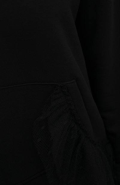 Хлопковое худи REDVALENTINO, арт. UR0MF05C/5JB, фото 5