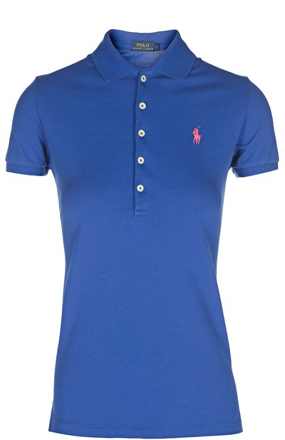 Женское поло с вышитым логотипом бренда POLO RALPH LAUREN, арт. V38/I0JUP/B9415