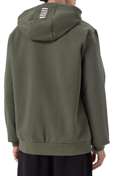 Хлопковый спортивный костюм EA7 хаки цвета по цене 22200 руб., арт. 8NPV68/PJVTZ, фото 3 Хлопковый спортивный костюм EA7, арт. 8NPV68/PJVTZ, фото 3